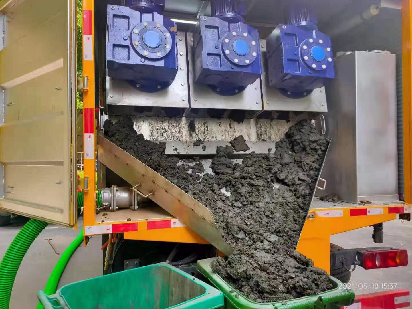 万秀化粪池清掏城市维护站-泥浆净化干湿分离处理